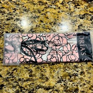 Victoria Secret Floral Pink and Black Women's Scarf!!